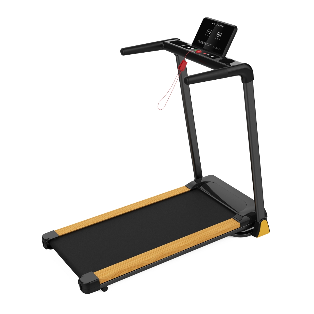 Home Gym Foldable - 3.5HP Quiet Foldable Electric Treadmill, Large