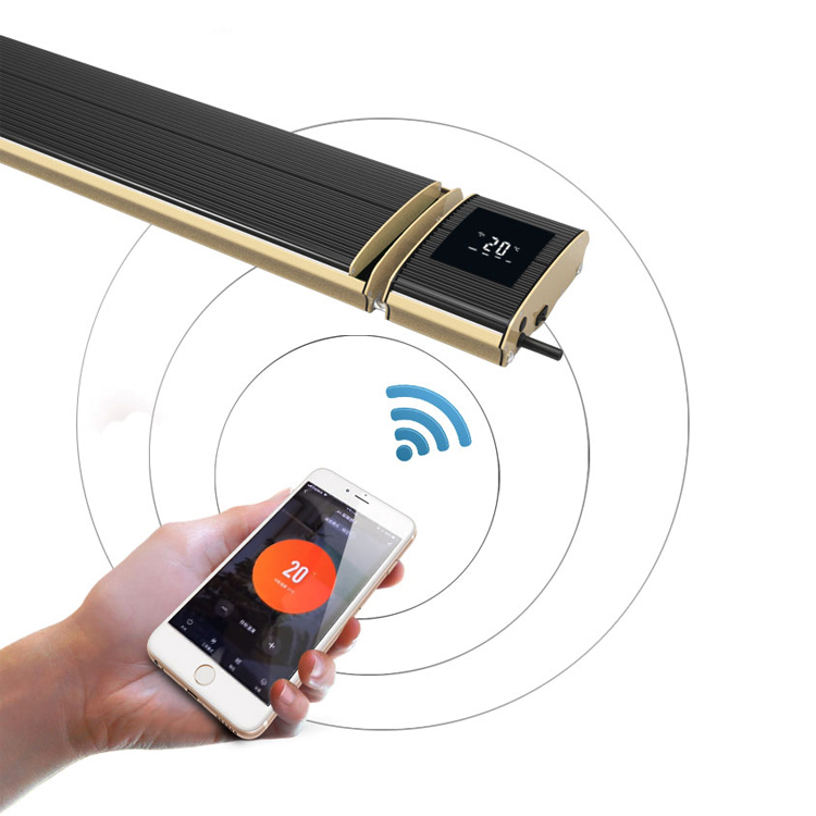 Home Gym Yoga Room - JHHeatsup Wifi Control LCD Display Quick