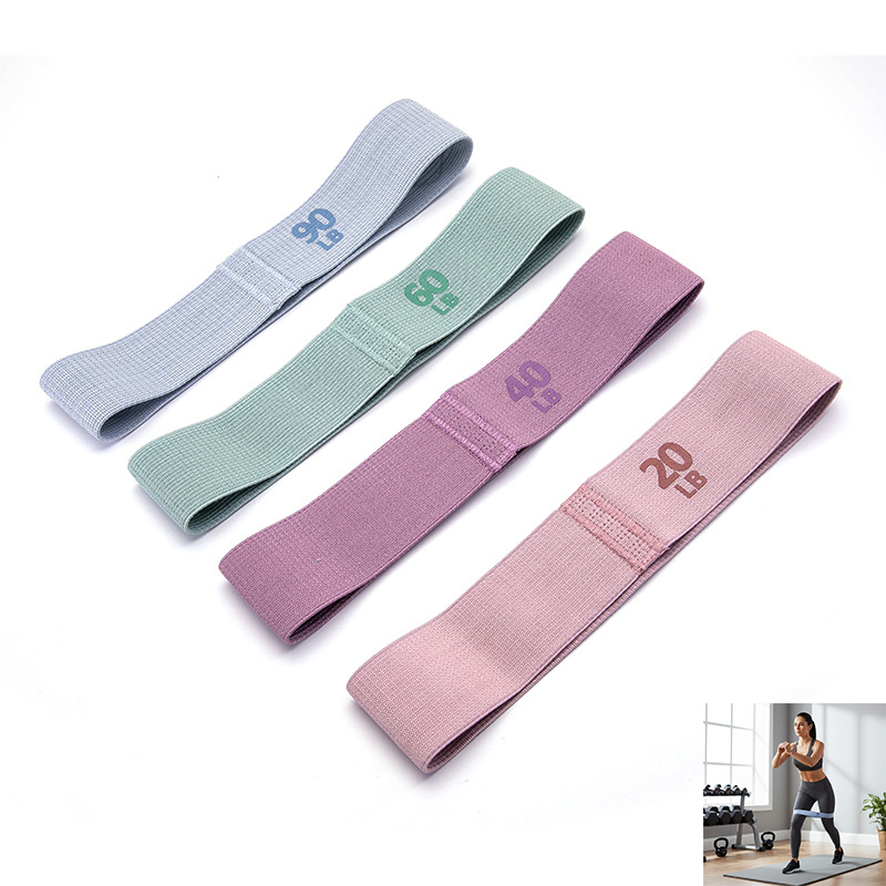 Home Gym Leg Extension - Crochet Non-Slip Yoga Resistance Band Glute