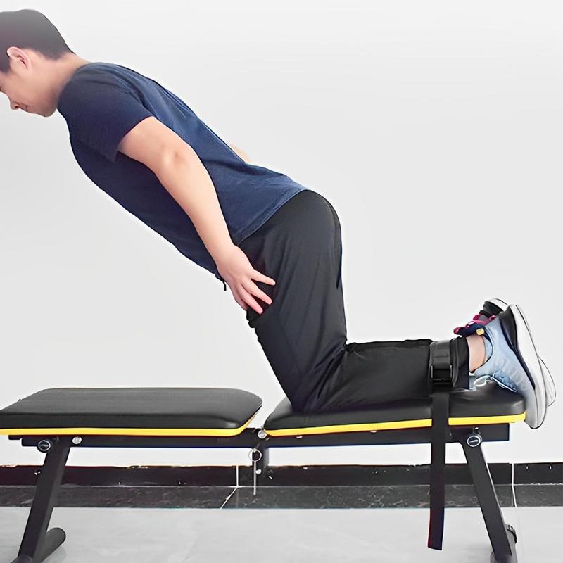 Home Gym Hamstring Exercises - Fitness Hamstring Curl Strap Exercise Assisted