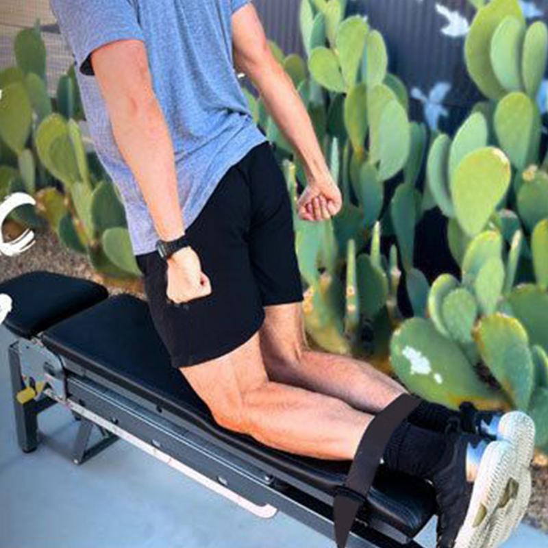 Home Gym Hamstring Exercises - Hamstring Curl Ankle Strap Resistance Bands