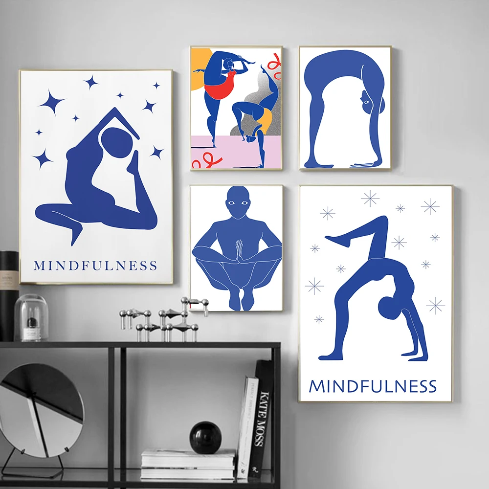 Home Gym Yoga Room - Home Exercise Gym Yoga Pose Abstract