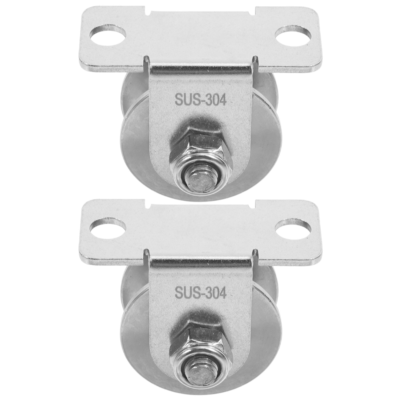 2Pcs Stainless Steel Cable Pul - Cable Pulley System ulasan dan harga