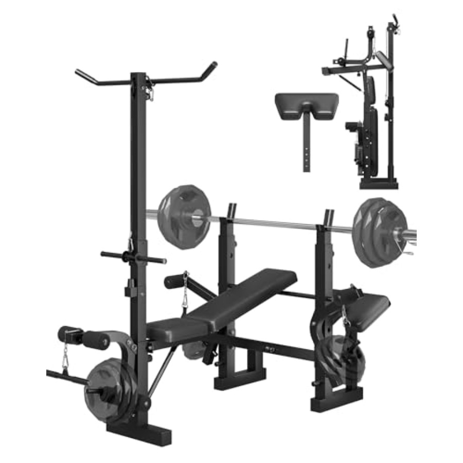 Home Gym 8-in-1 Foldable Weigh - Home Gym Leg Extension ulasan dan harga