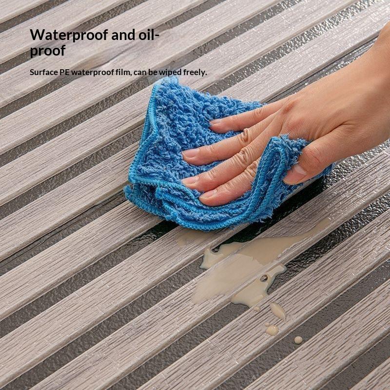 3D Wood Slat Wall Panels Eco-f - Home Gym Yoga Room ulasan dan harga