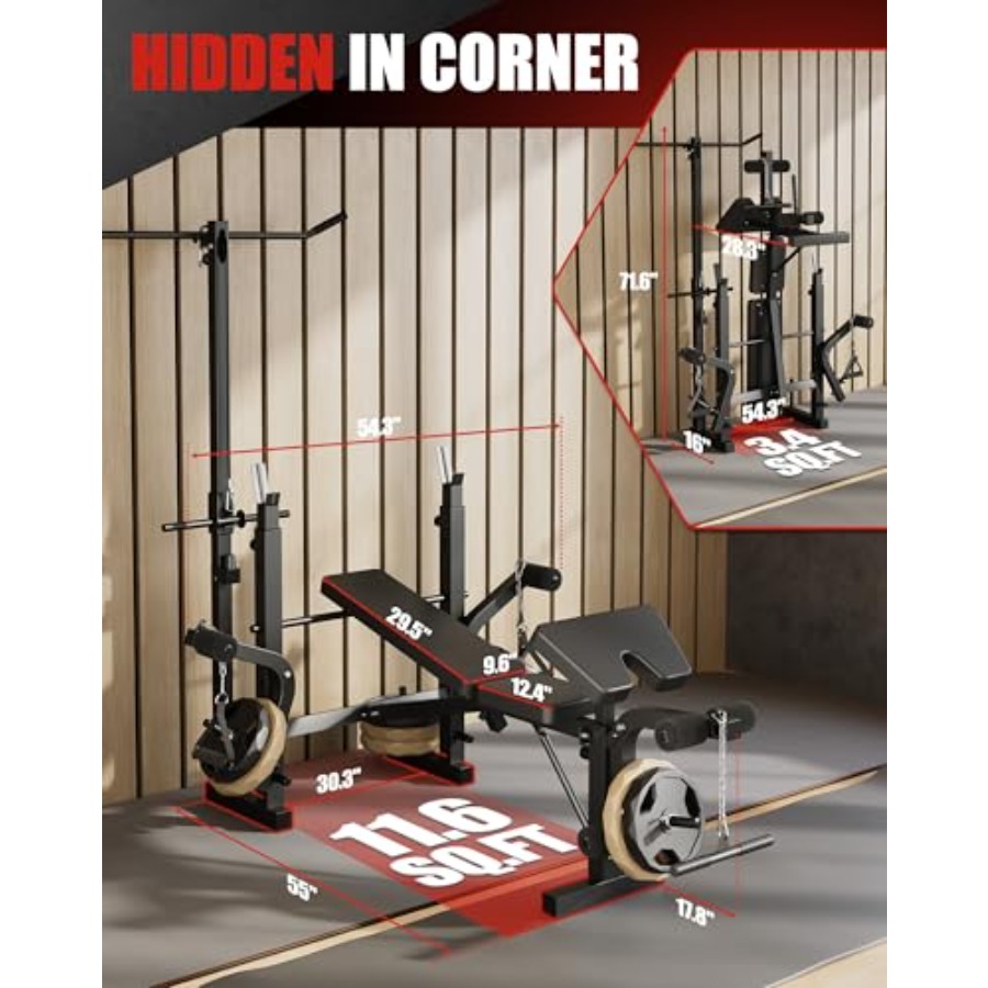 Home Gym Strength Training Ben - Home Gym Leg Extension ulasan dan harga