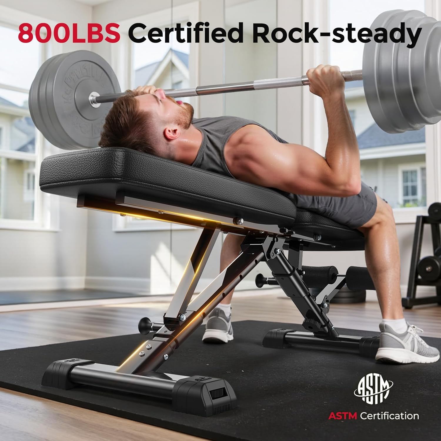 Home Gym Adjustable Weight Ben - Home Gym Weight Bench ulasan dan harga
