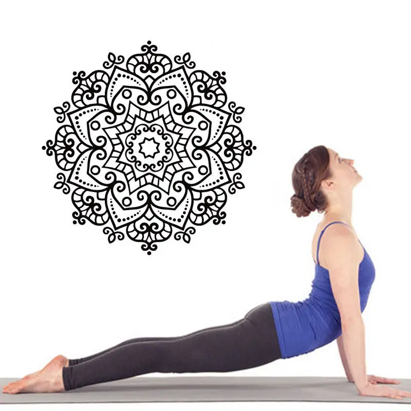 Yoga Hinduism Buddha Wall Stic - Home Gym Yoga Room ulasan dan harga