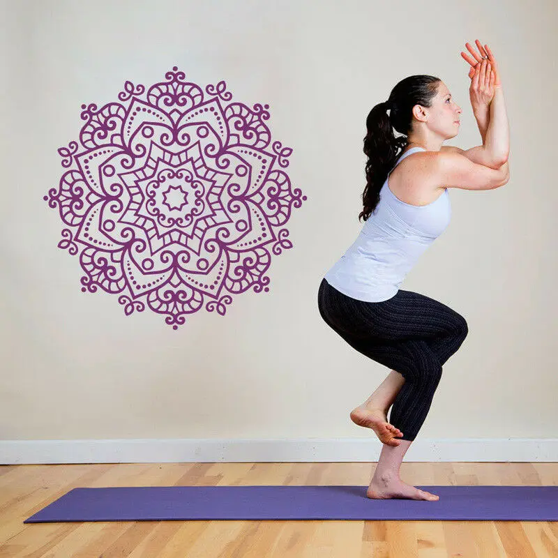 Yoga Hinduism Buddha Wall Stic - Home Gym Yoga Room ulasan dan harga