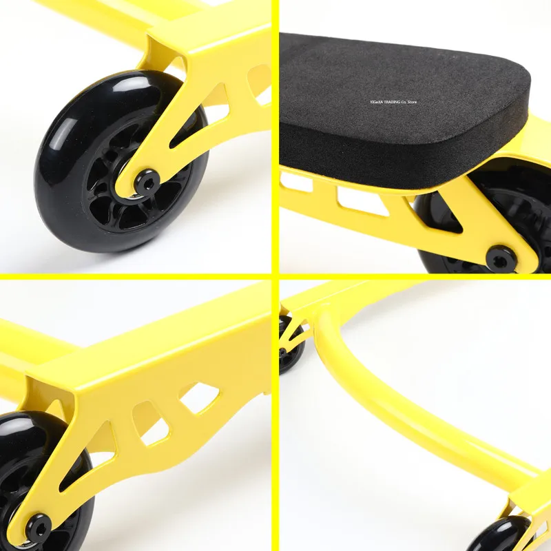 Home/Gym 4-Wheel Abdominal Rol - Home Gym Total Fitness ulasan dan harga