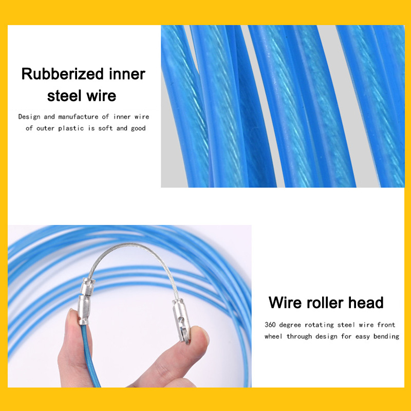 50M Electric Cable Tape Condui - Cable Pulley System ulasan dan harga