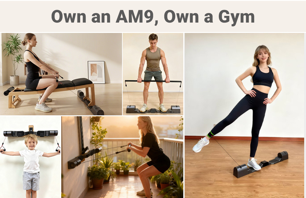 AM9 Professional Home Gym Fitn - Home Gym Leg Extension ulasan dan harga