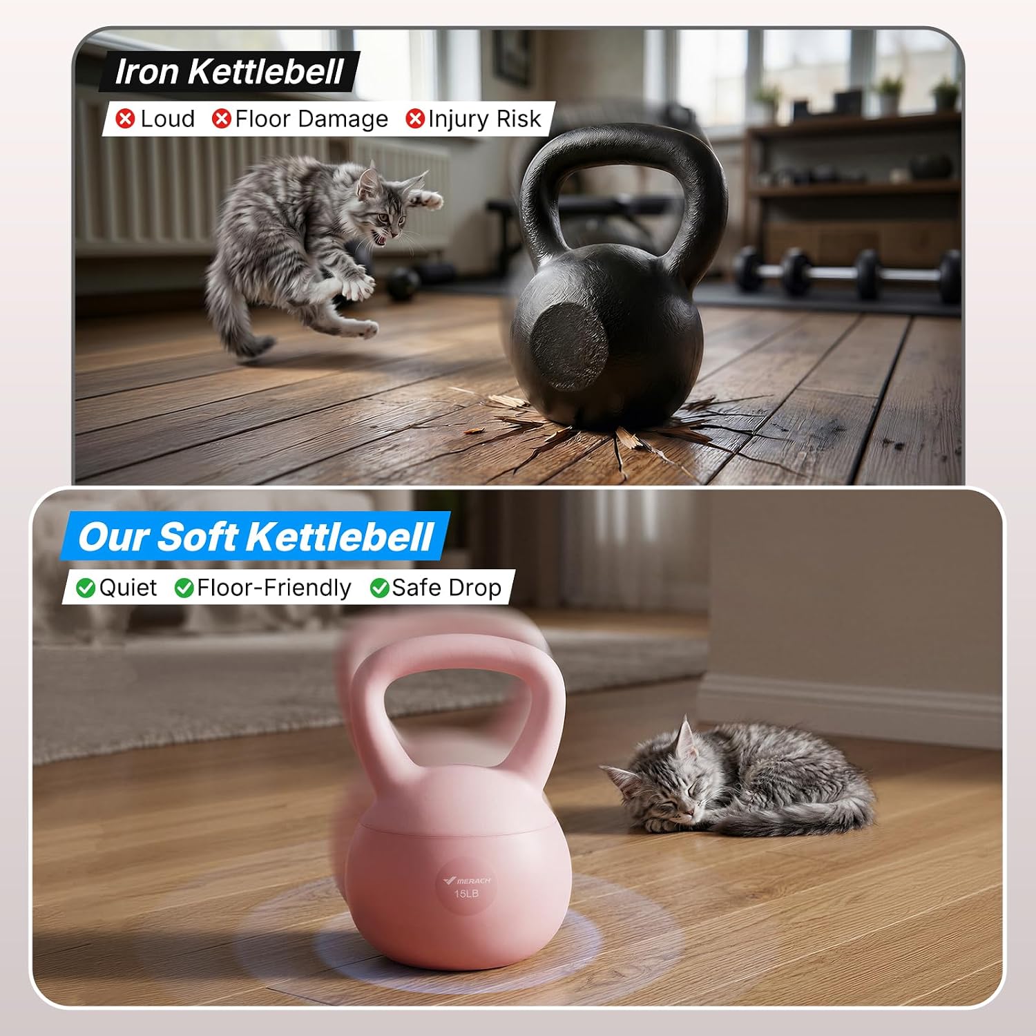 Soft Kettlebell With Wide Anti - Kettler Home Gym ulasan dan harga