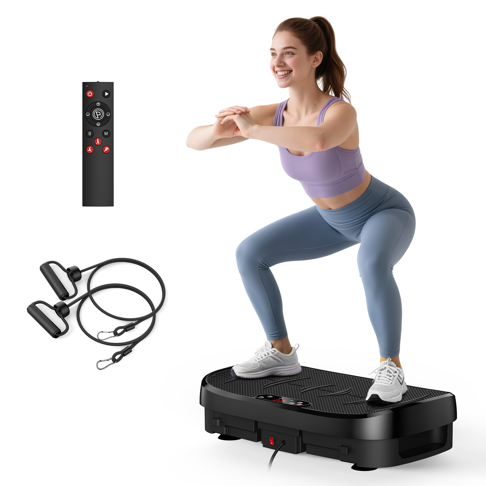 Vibration Plate Fat Burning Fi - Home Gym Leg Extension ulasan dan harga