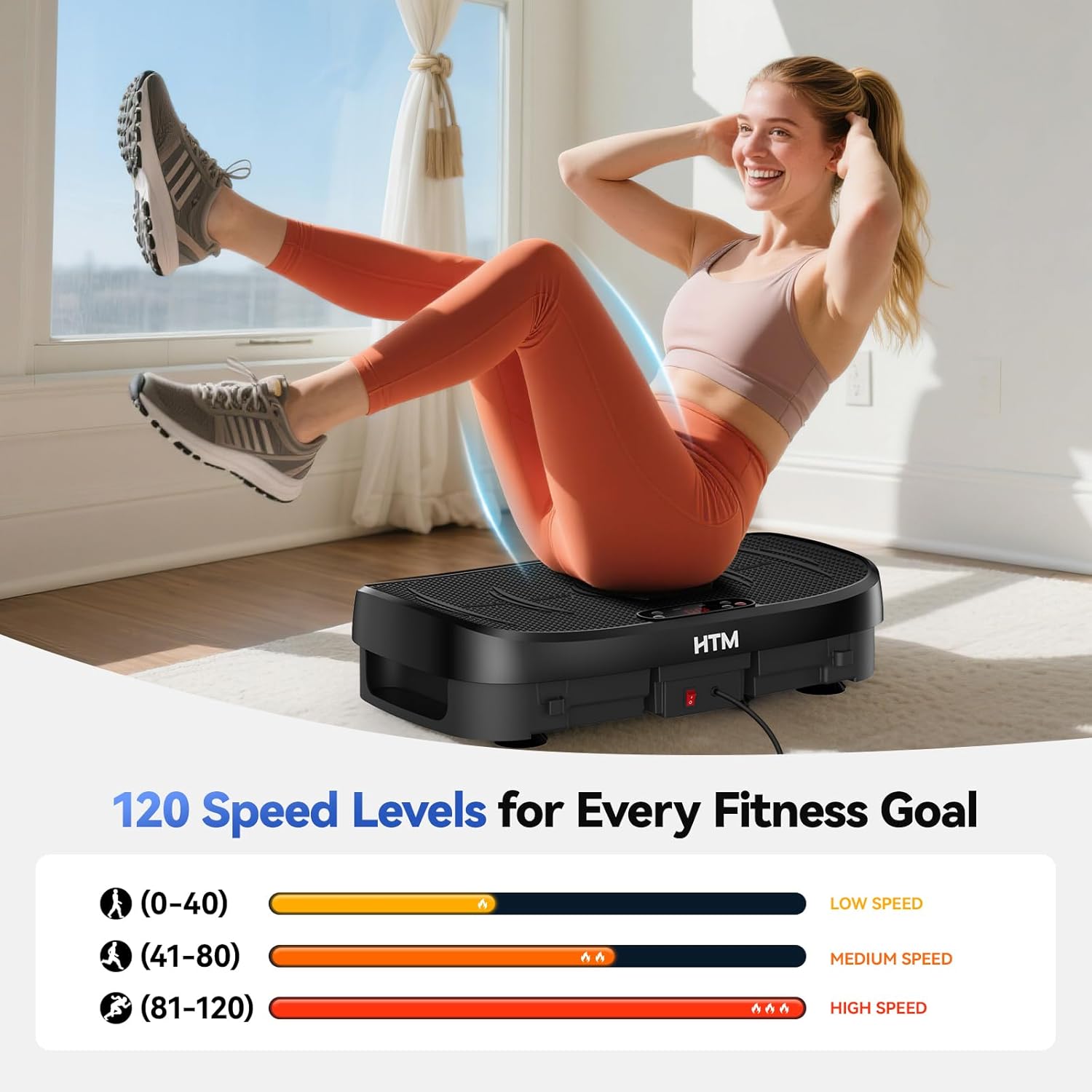 Vibration Plate Fat Burning Fi - Home Gym Leg Extension ulasan dan harga