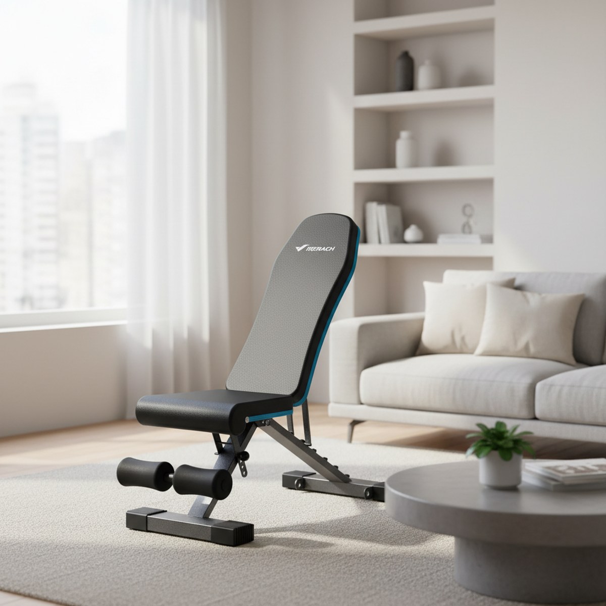 Adjustable Foldable Weight Ben - Home Gym Weight Bench ulasan dan harga