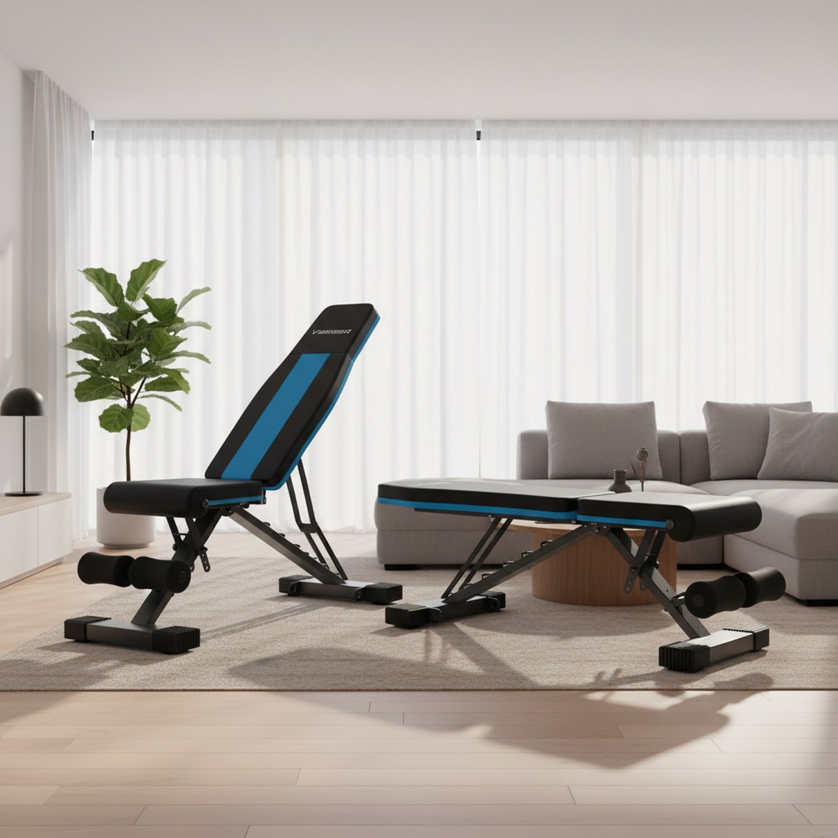 Adjustable Foldable Weight Ben - Home Gym Weight Bench ulasan dan harga