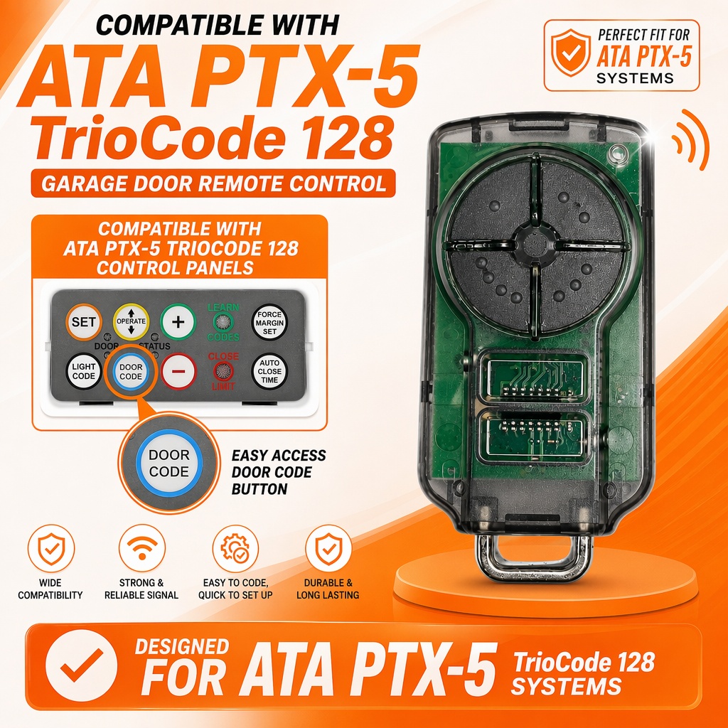 For ATA PTX5V2 Garage Door Rem - Home Gym Garage ulasan dan harga