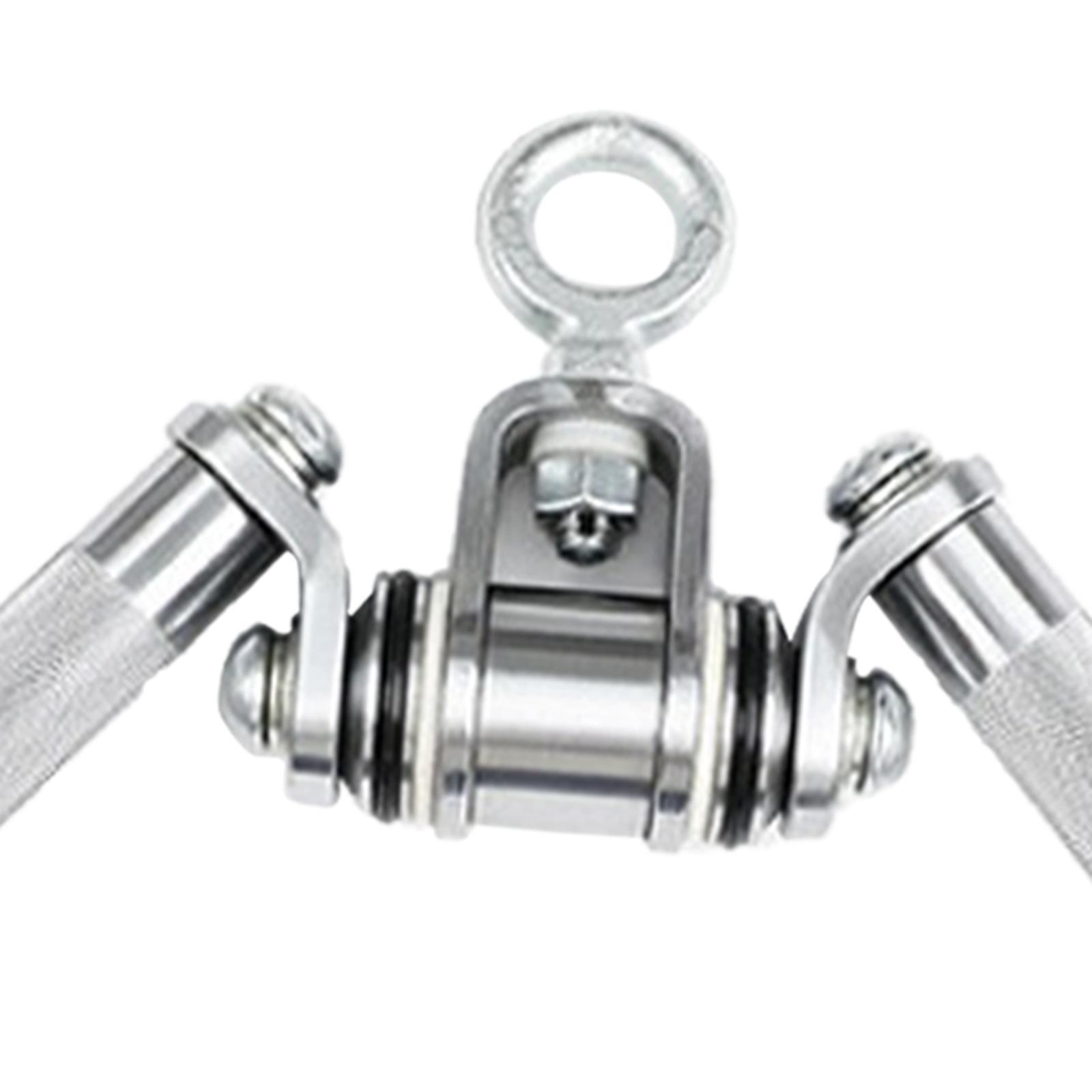 Steel Tricep Press Down V Bar  - Cable Pulley System ulasan dan harga