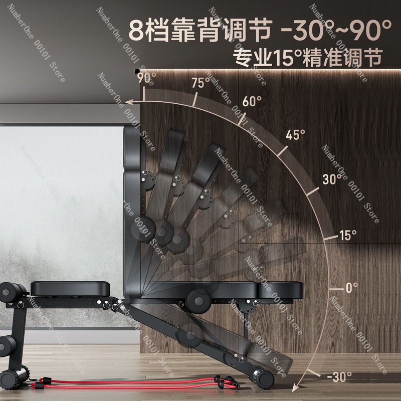 Dumbbell Fitness Chair,Multi-F - Home Gym Foldable ulasan dan harga