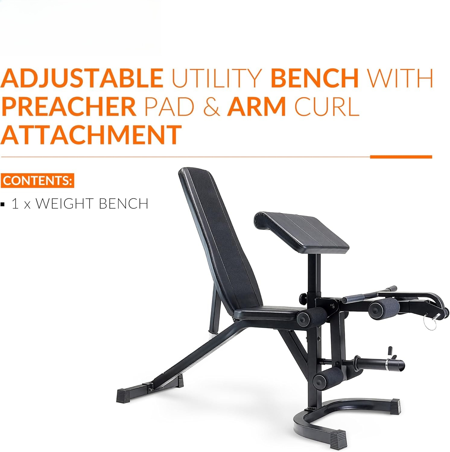 Adjustable Utility Weight Benc - Home Gym Weight Bench ulasan dan harga