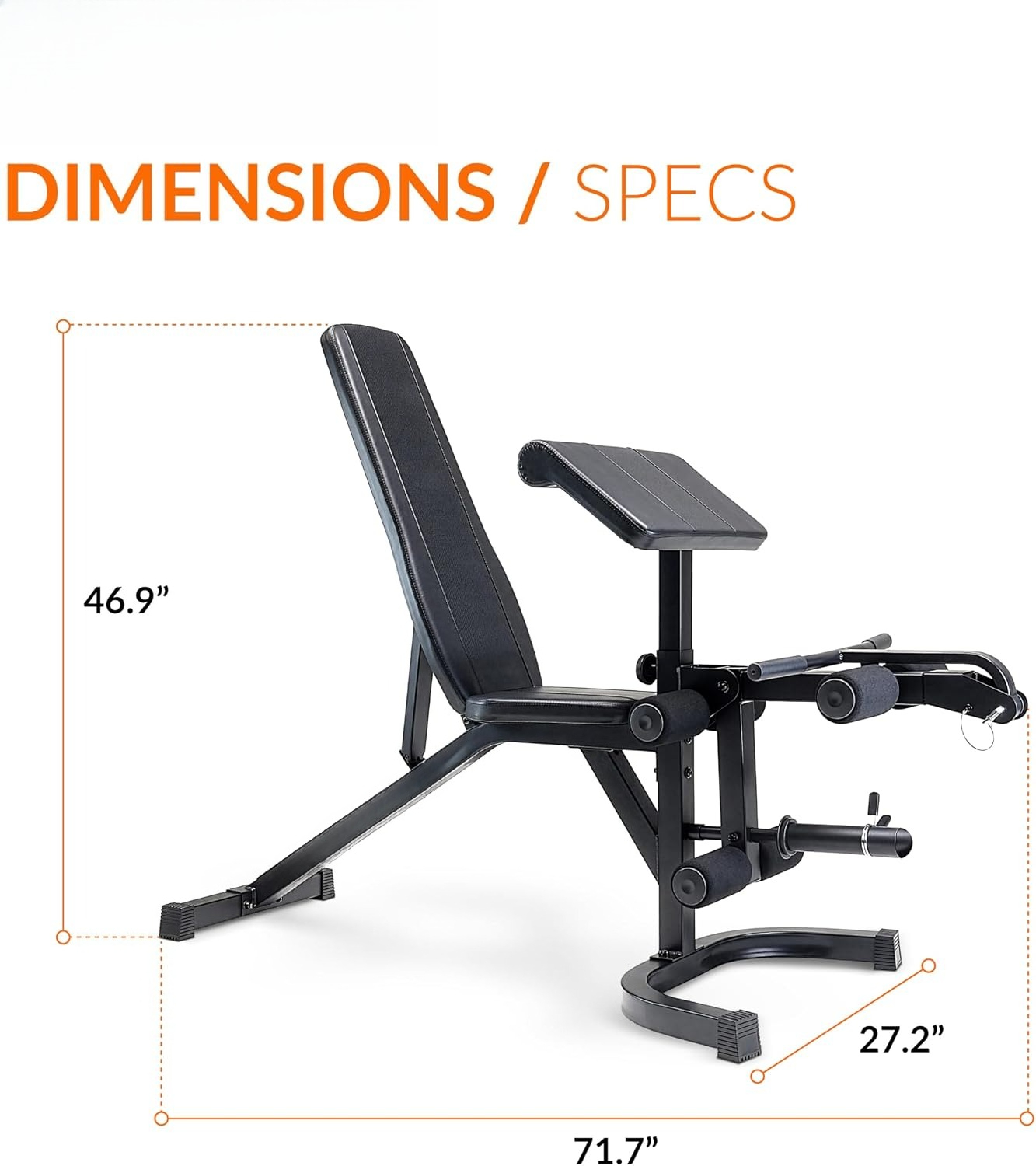 Adjustable Utility Weight Benc - Home Gym Weight Bench ulasan dan harga