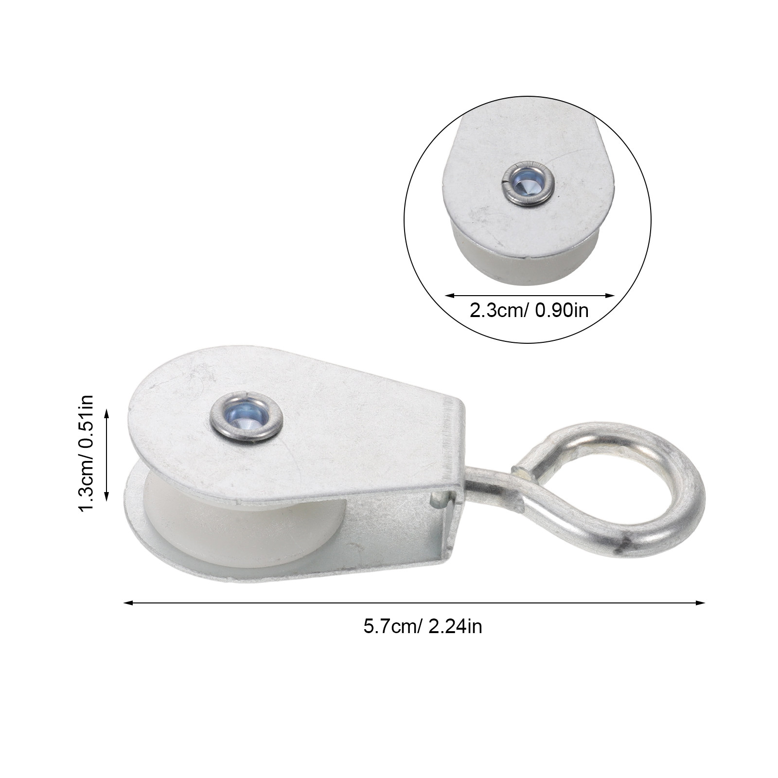 20Pcs Tent Positioning Pulley  - Cable Pulley System ulasan dan harga