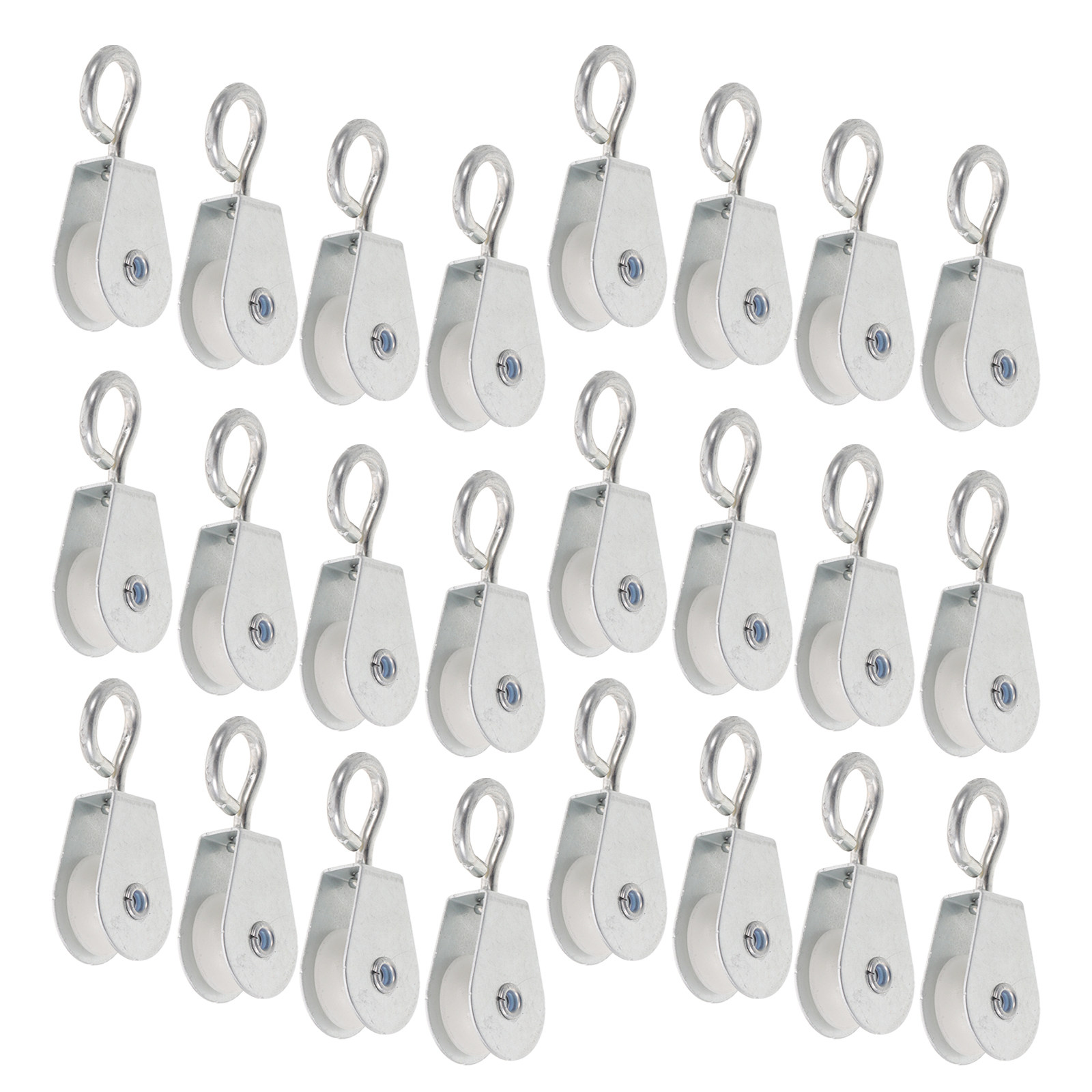 20Pcs Tent Positioning Pulley  - Cable Pulley System ulasan dan harga