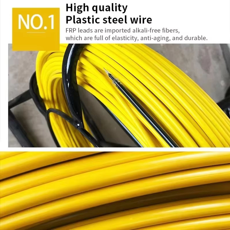 TUNGFULL 50M 100M Fiberglass C - Cable Pulley System ulasan dan harga