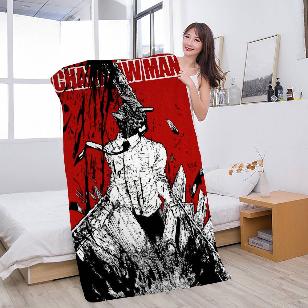 Anime Chainsaw Man Beach Towel - Sauna Home Gym ulasan dan harga