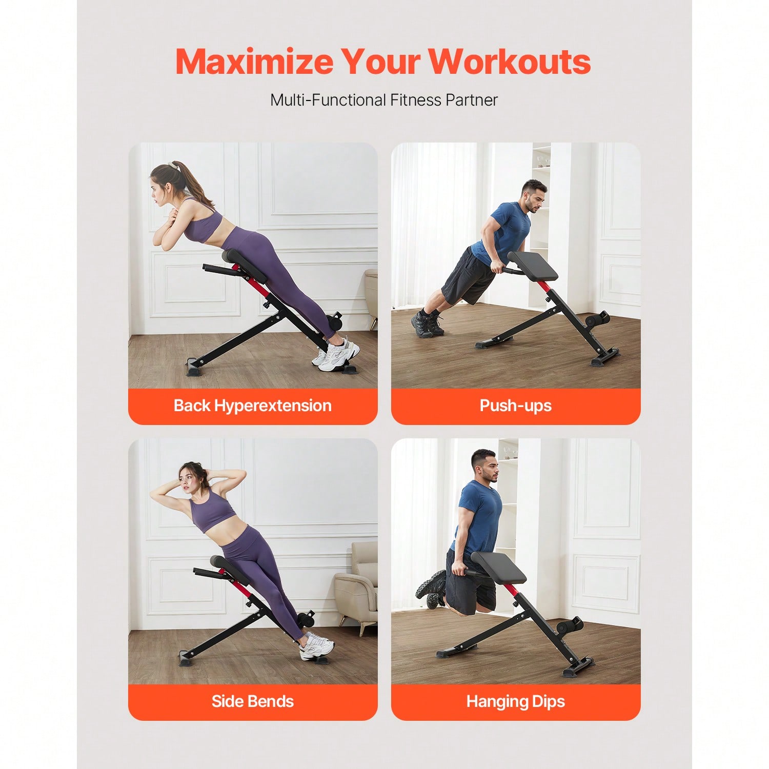 Roman Chair Hyperextension Ben - Home Gym Hamstring Exercises ulasan dan harga
