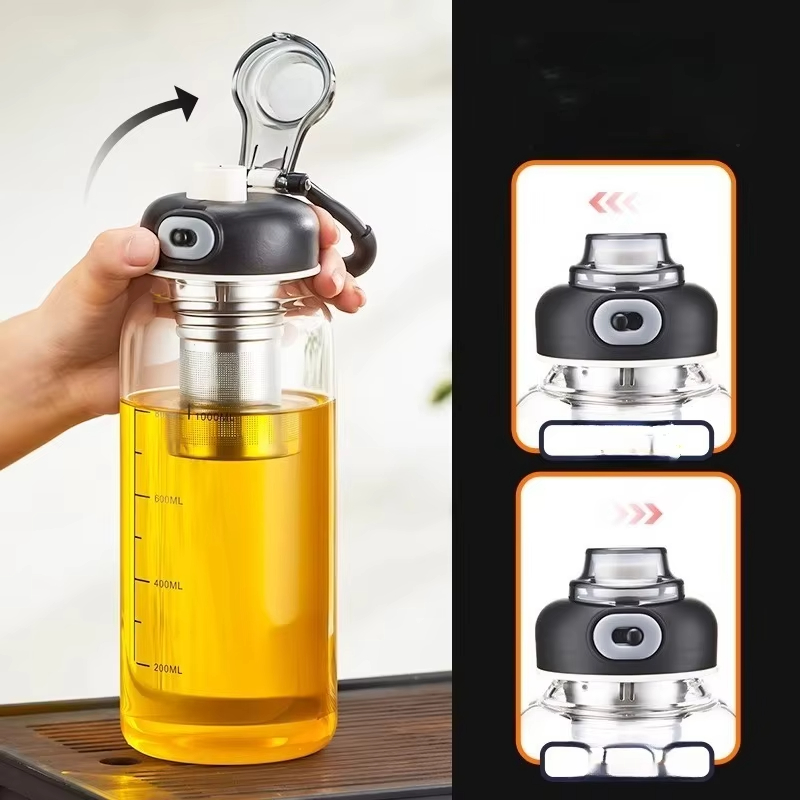 800/2500ml Large Glass Water B - Kettler Home Gym ulasan dan harga