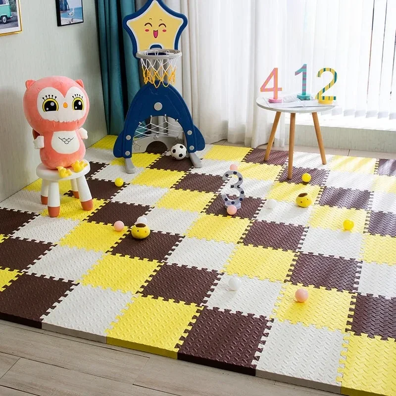 6/12Pcs Non-Slip Carpet 30x30x - Home Gym Yoga Room ulasan dan harga