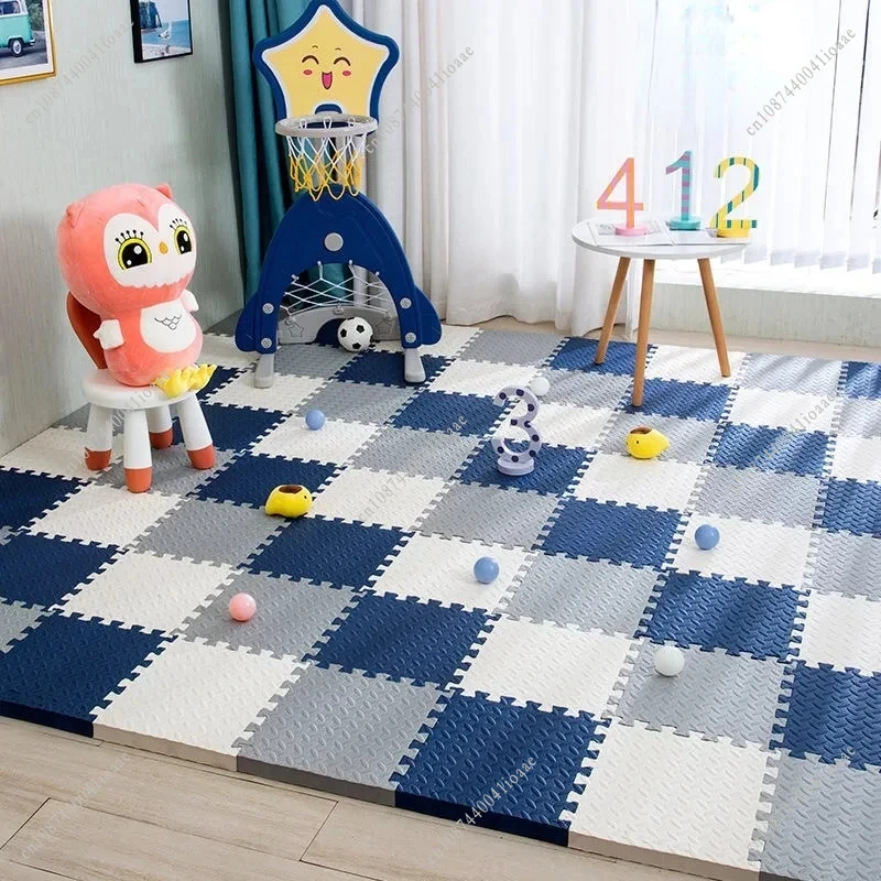 6/12Pcs Non-Slip Carpet 30x30x - Home Gym Yoga Room ulasan dan harga