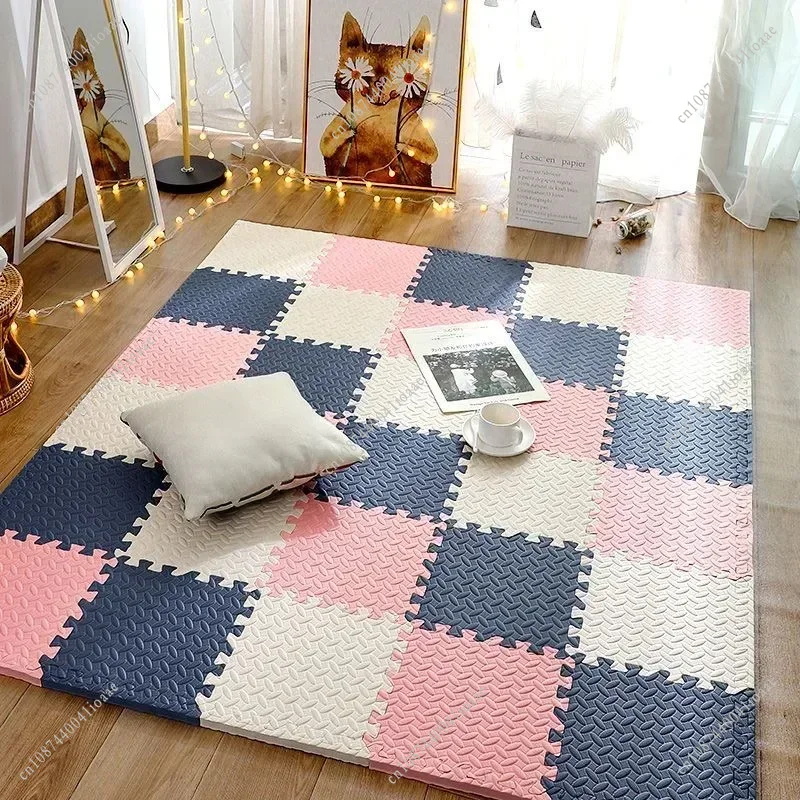 6/12Pcs Non-Slip Carpet 30x30x - Home Gym Yoga Room ulasan dan harga
