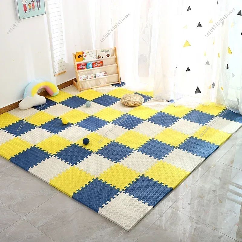 6/12Pcs Non-Slip Carpet 30x30x - Home Gym Yoga Room ulasan dan harga