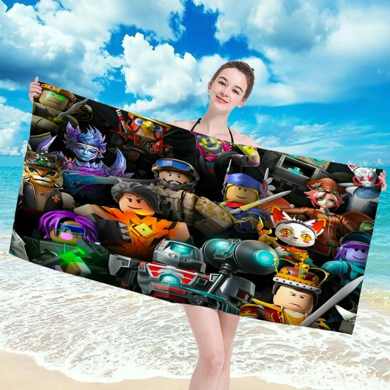 ROBLOXS Figure Bath Towels for - Sauna Home Gym ulasan dan harga