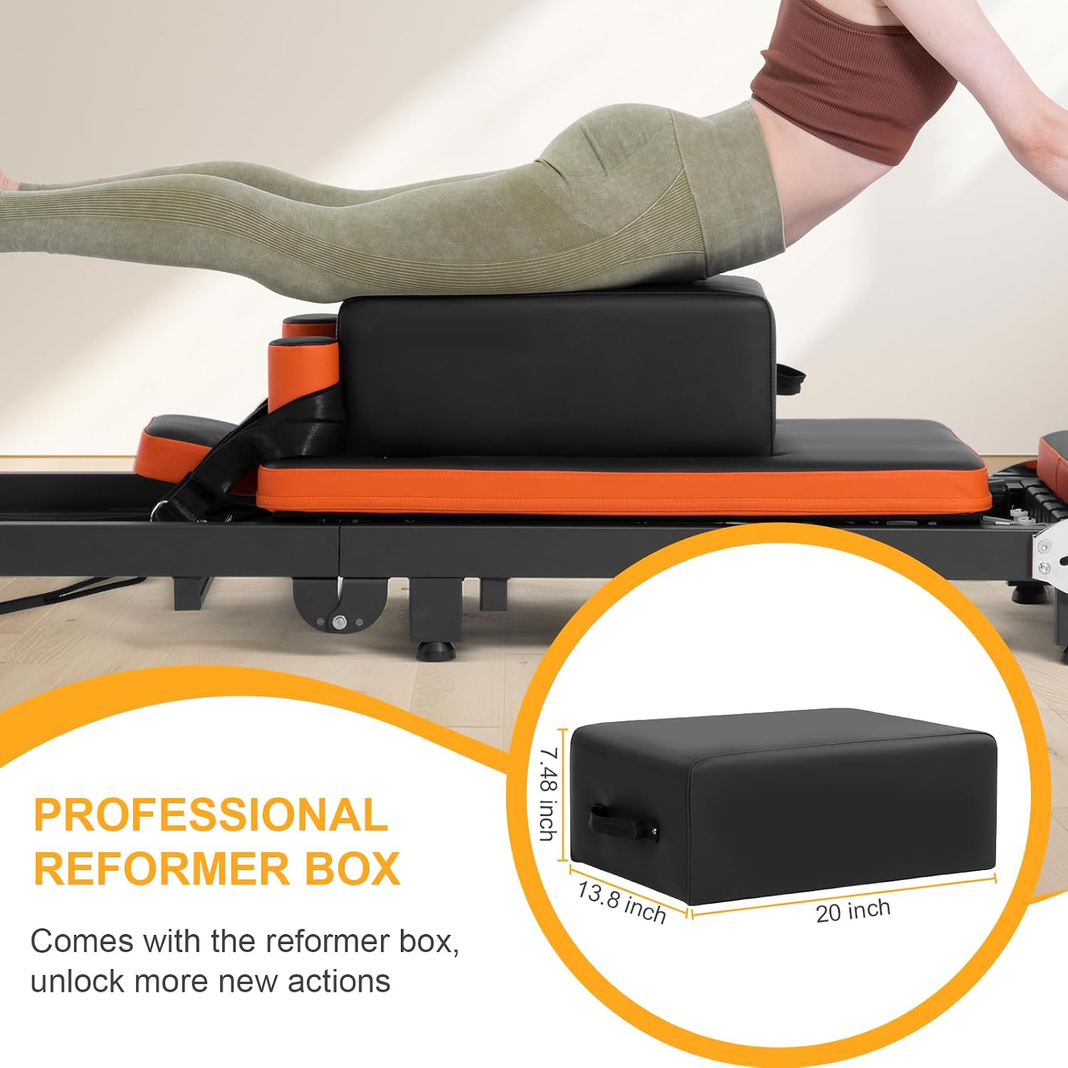 Pilates Reformer, Foldable Pil - Home Gym Foldable ulasan dan harga