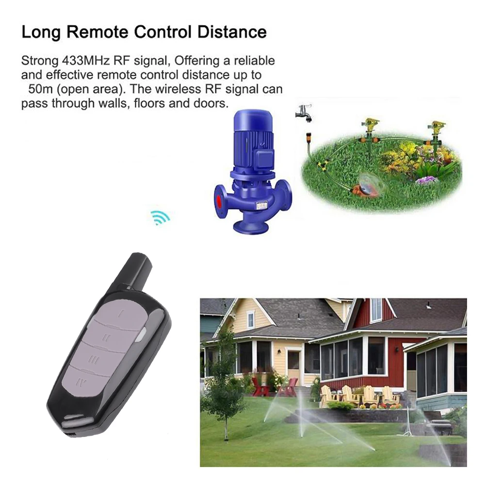 433MHz Wireless Auto Copy Remo - Home Gym Garage ulasan dan harga