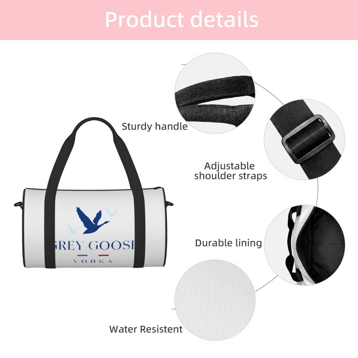 GREY GOOSE VODKA Luggage Bag L - Home Gym Packages ulasan dan harga