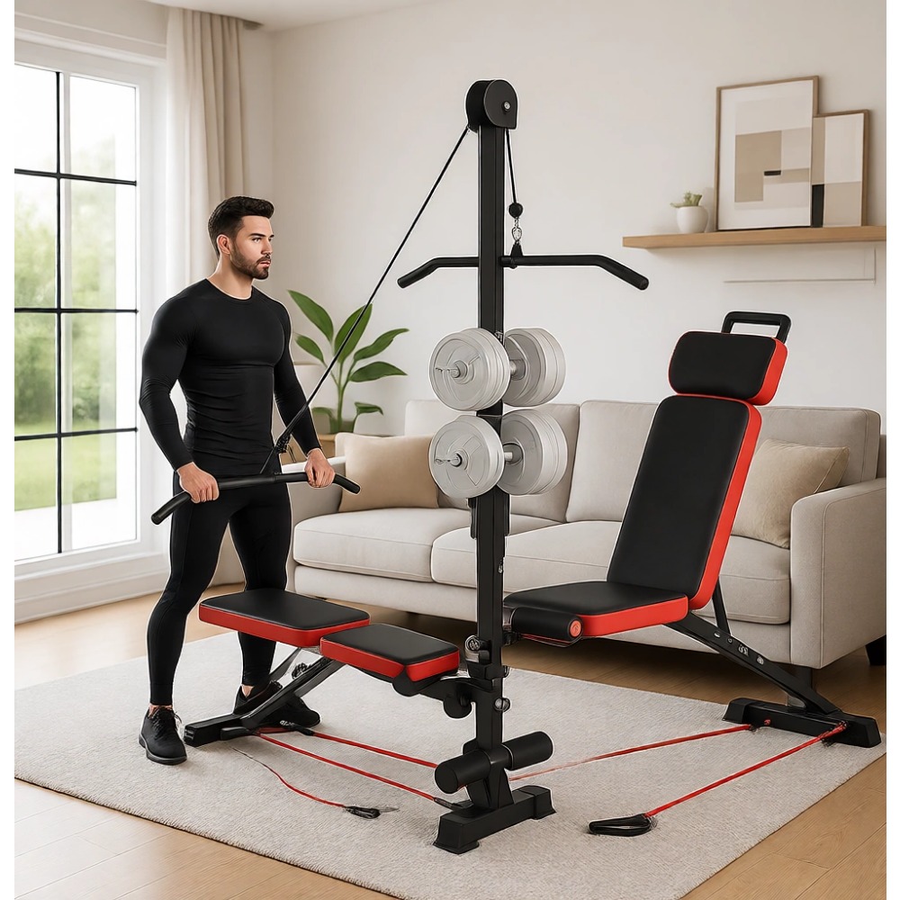 Multi-Functional Weight Bench  - Home Gym Weight Bench ulasan dan harga
