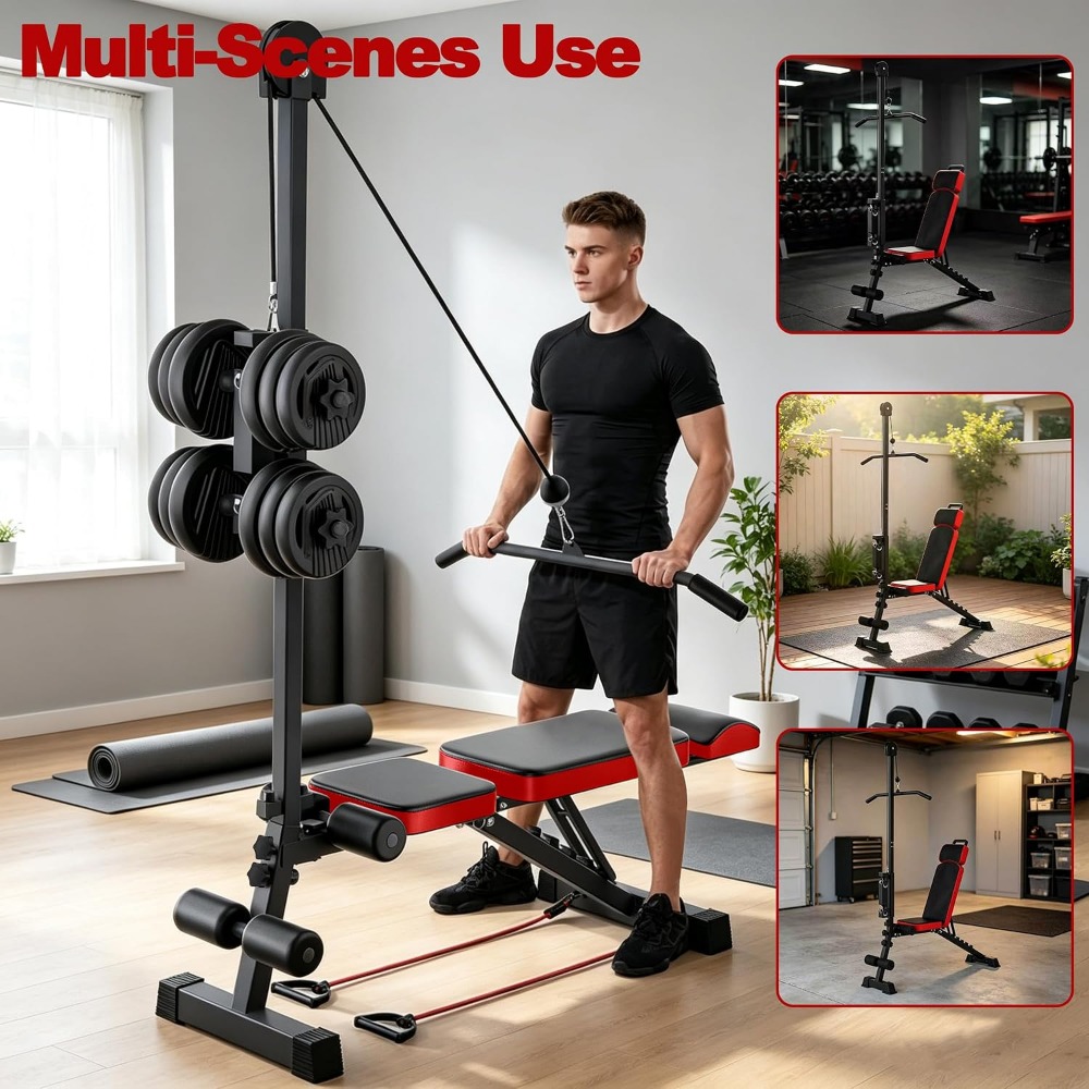 Multi-Functional Weight Bench  - Home Gym Weight Bench ulasan dan harga