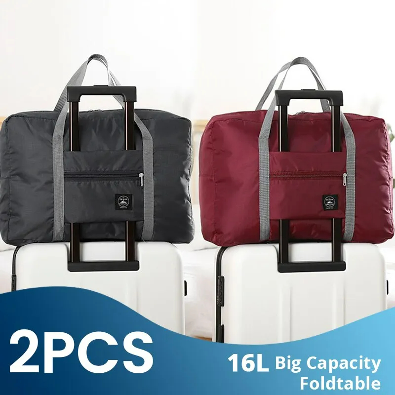 2 Pack Foldable Travel Duffel  - Home Gym Packages ulasan dan harga