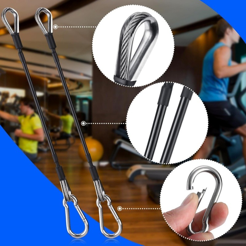1/2Pcs 25cm Gym Cable Extensio - Home Gym Leg Extension ulasan dan harga