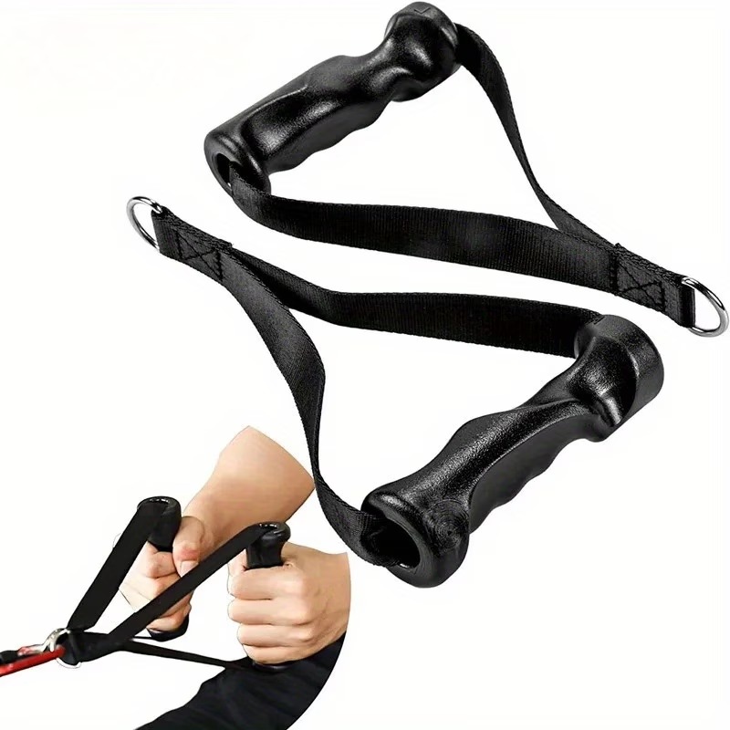 1Pair Ergonomic Exercise Handl - Cable Pulley System ulasan dan harga