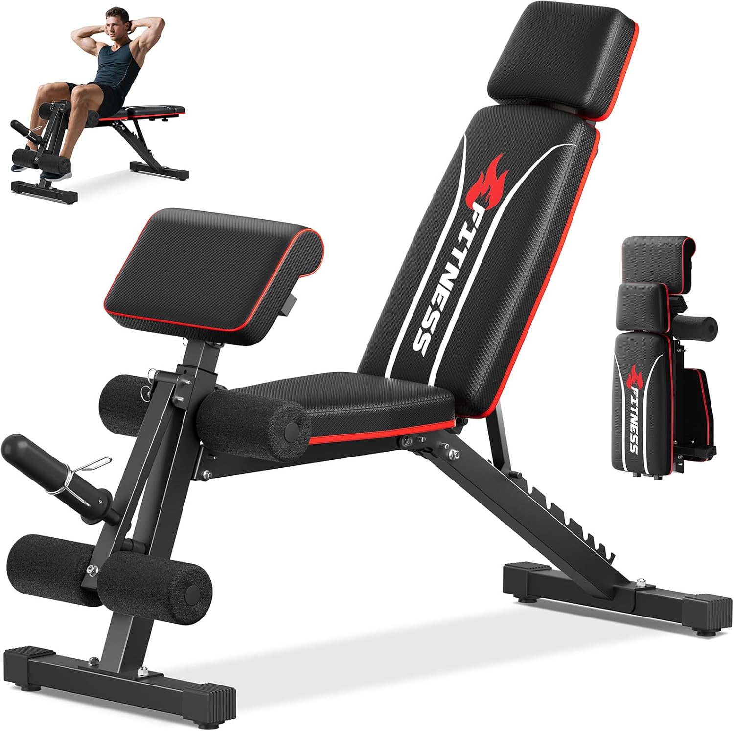 Home Gym Foldable Weight Bench - Home Gym Foldable ulasan dan harga