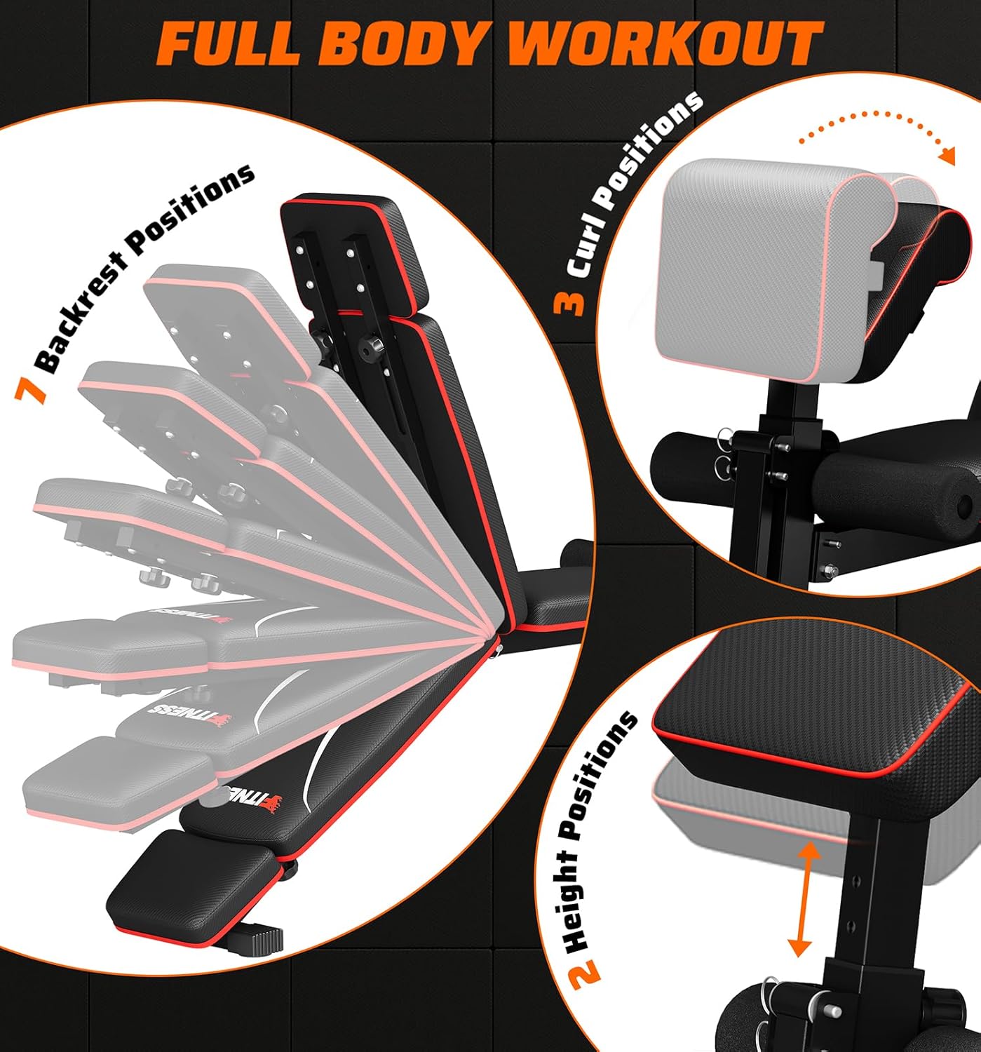 Home Gym Foldable Weight Bench - Home Gym Foldable ulasan dan harga
