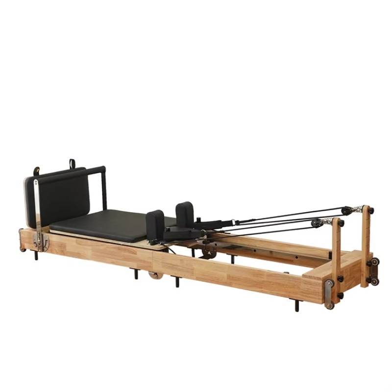 Wood Folding Pilates Reformer  - Home Gym Yoga Room ulasan dan harga