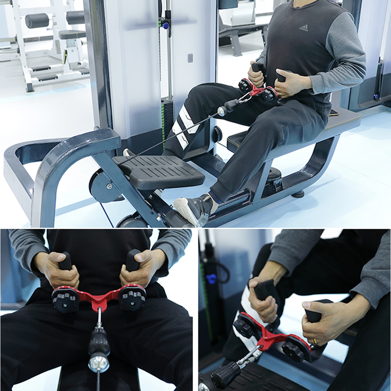 Adjustable Fitness Lat Pull Do - Cable Pulley System ulasan dan harga