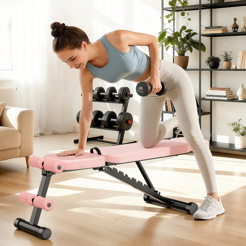 9 Position Adjustable Weight B - Home Gym Foldable ulasan dan harga